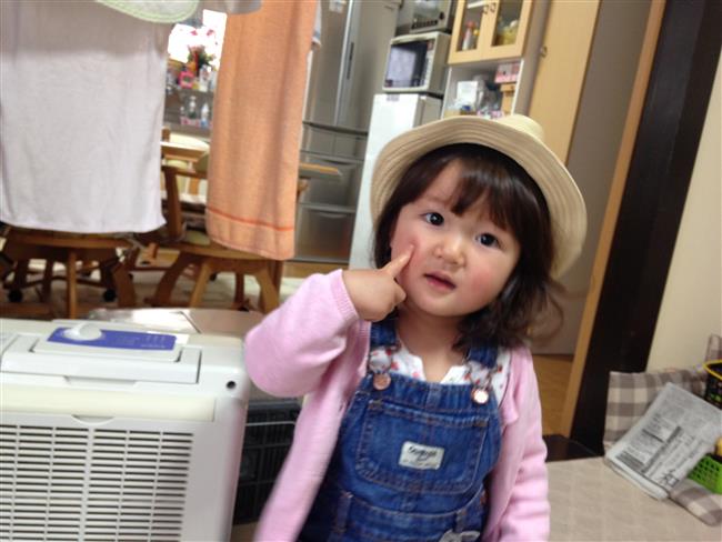 誕生日 サラちゃん二歳に 福井建設 自由設計の輸入住宅 山形市工務店